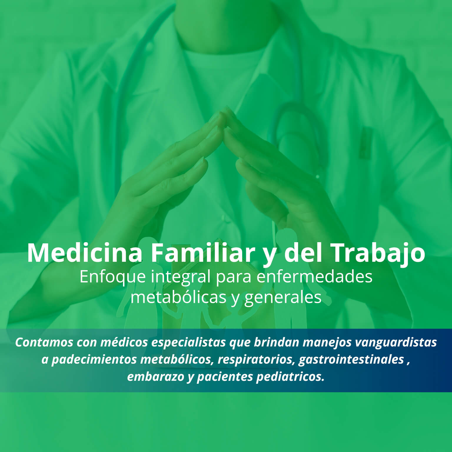 Médico familiar revisando resultados médicos con un paciente. Descubre el enfoque integral de la medicina familiar y del trabajo para enfermedades metabólicas.