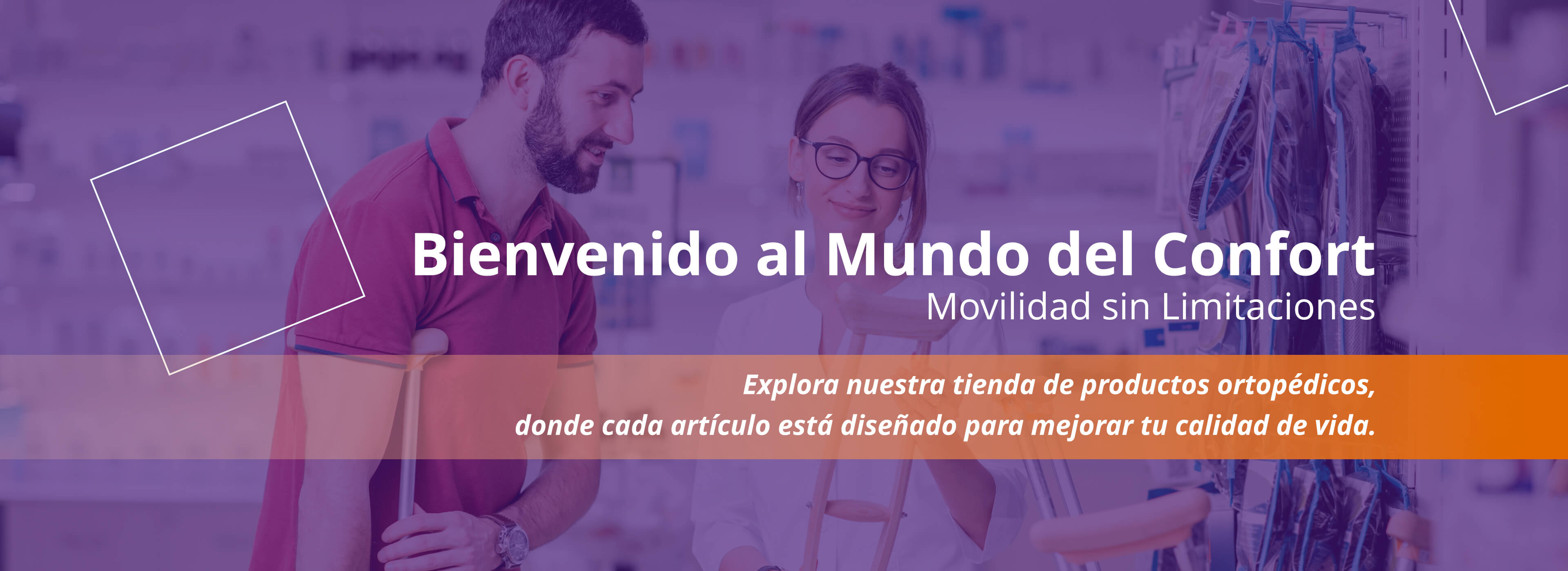 Interior de una tienda de productos ortopédicos con estantes llenos de calzado y accesorios. Encuentra confort y movilidad en nuestra tienda especializada.